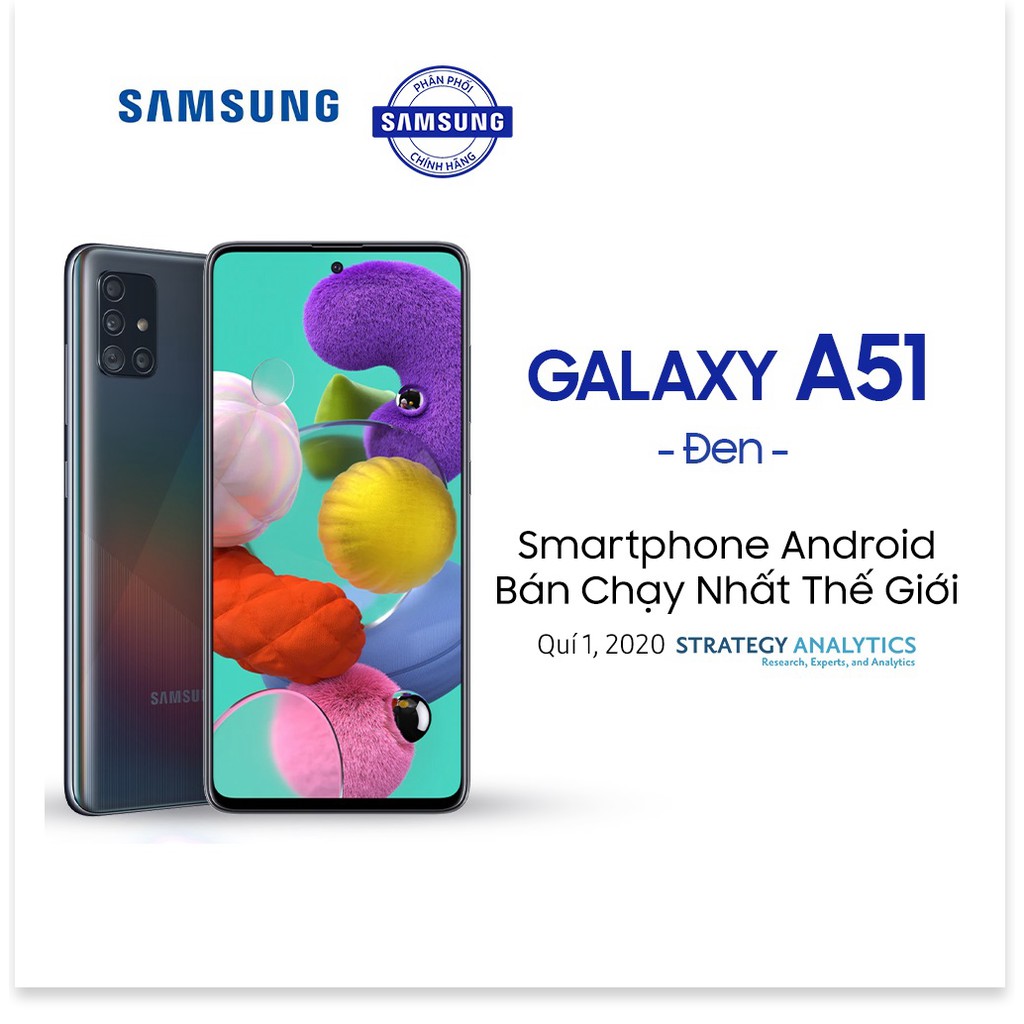 Điện thoại Samsung Galaxy A51 8GB/256GB - Hàng Chính Hãng - Bảo Hành 12 Tháng | BigBuy360 - bigbuy360.vn