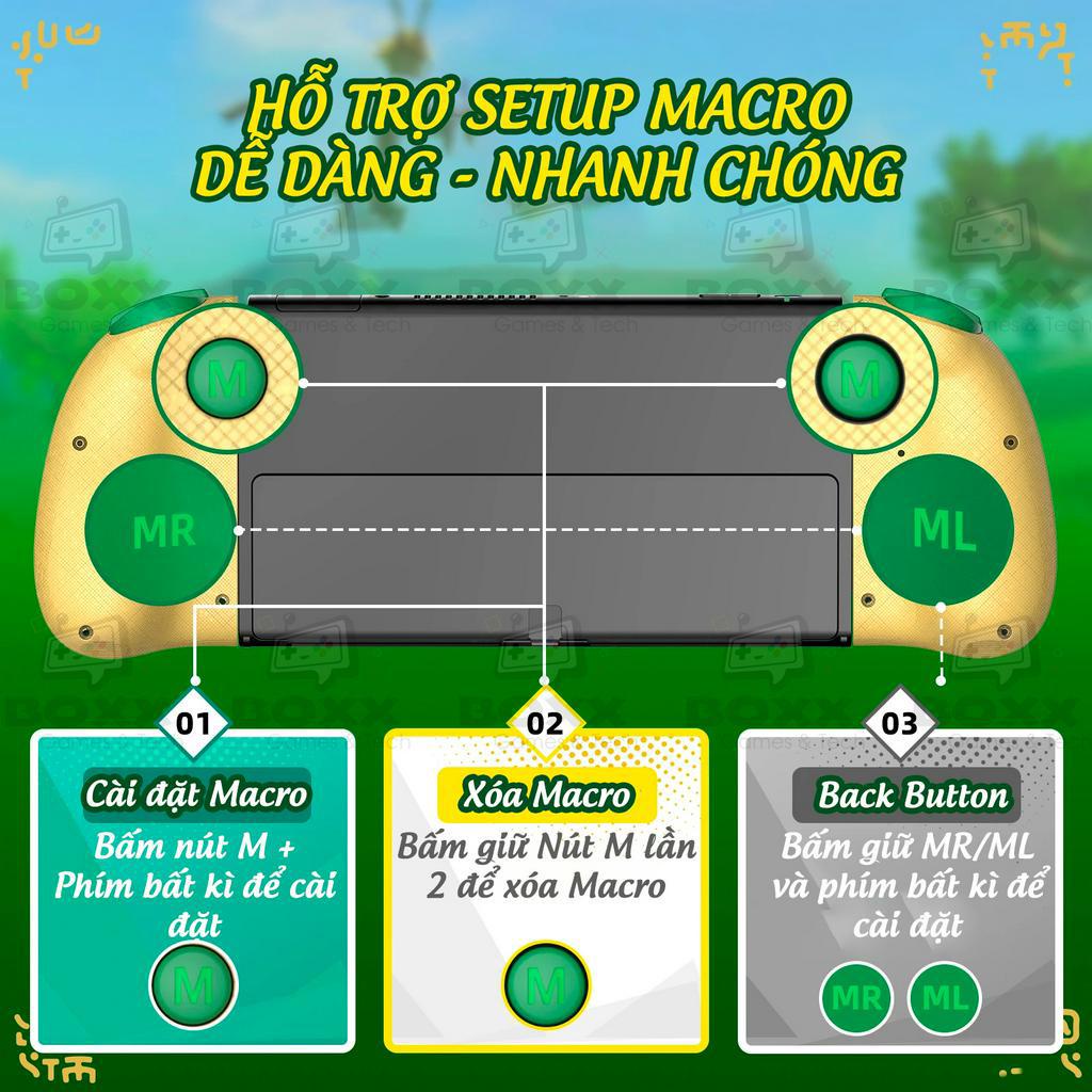 Tay cầm IINE Nintendo Switch Neptune Mechanical Joypad Zelda Tears of the Kingdom