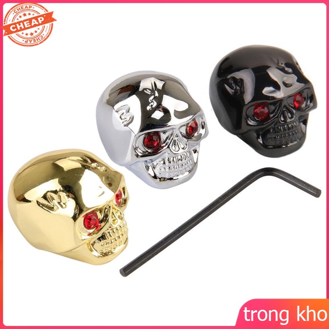 Set 4 núm vặn điều chỉnh âm lượng hình đầu lâu cho đàn guitar