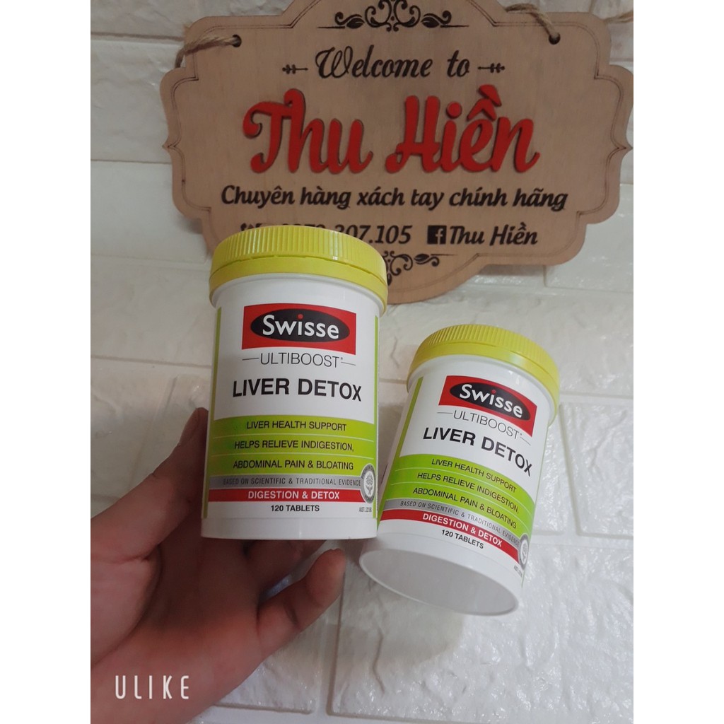 Bổ gan Swisse Liver Detox 120 viên - Mẫu mới, Date xa | BigBuy360 - bigbuy360.vn