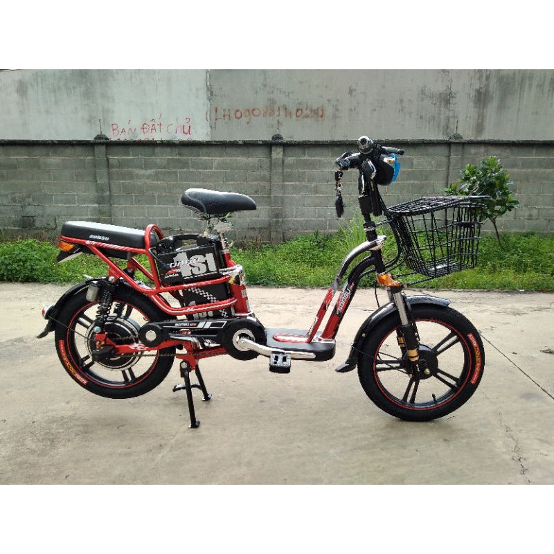 xe đạp điện son su ruby chính hãng mới 100%