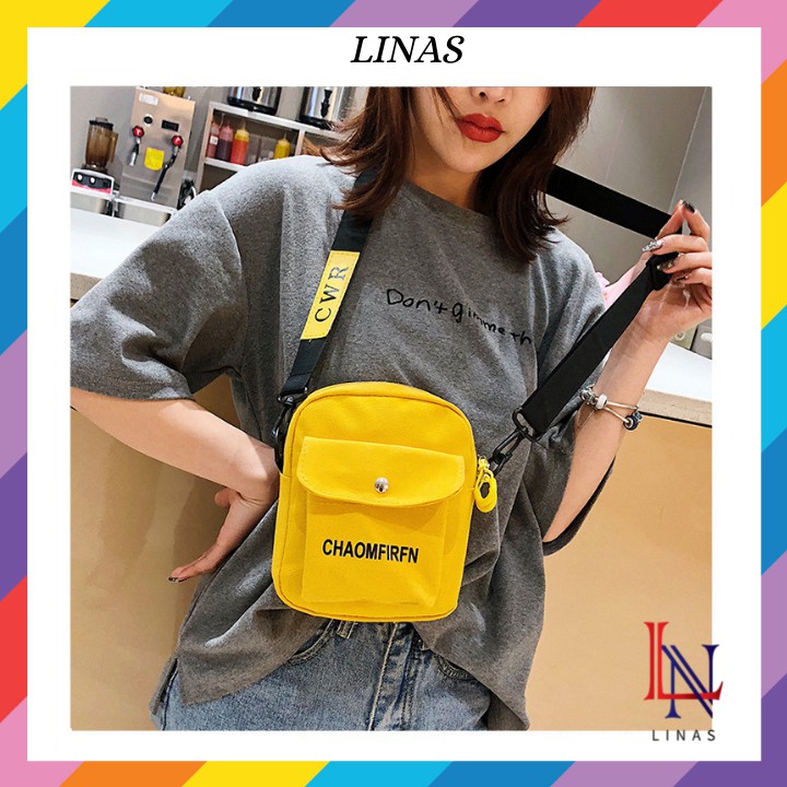 Túi đeo chéo nữ thời trang, xinh xắn nữ tính ulzzang hàn quốc BL136 LiNas