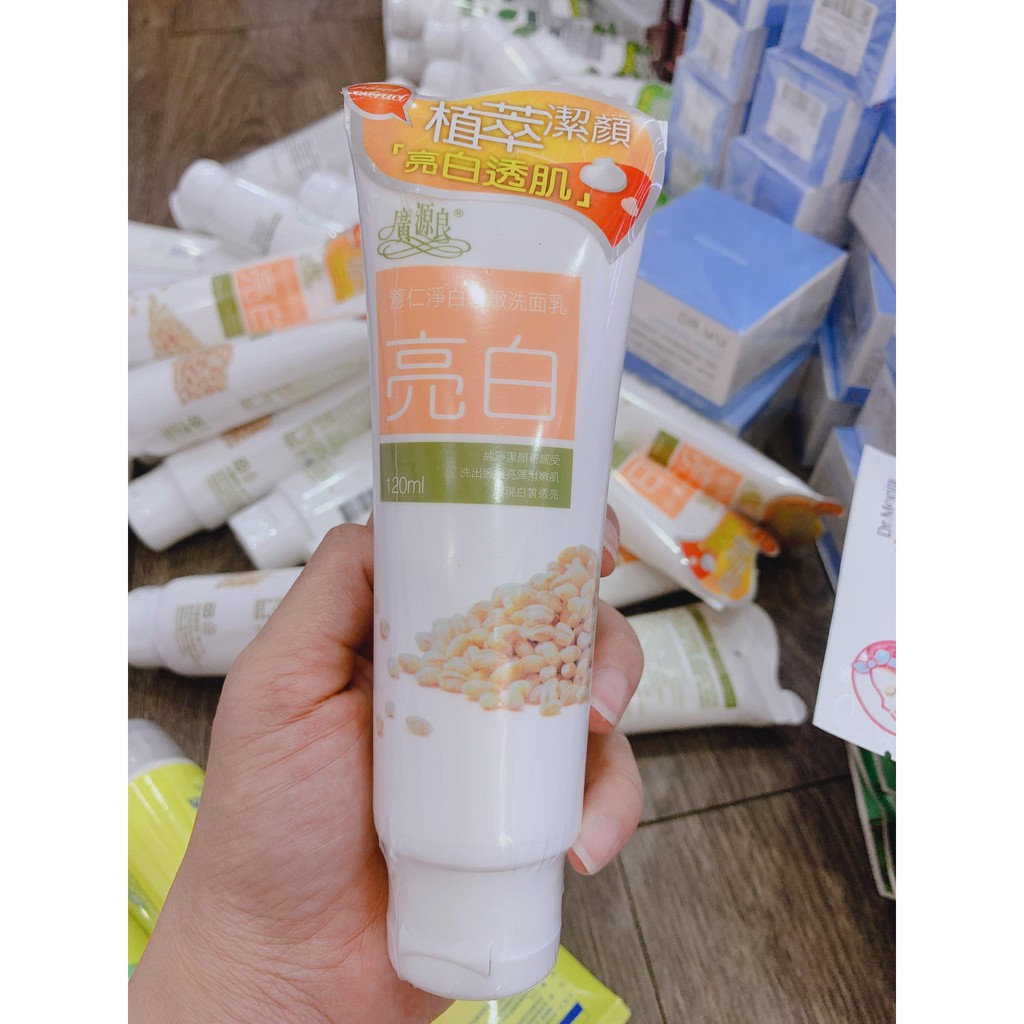 Sữa Rửa Mặt KUAN YUAN LIAN Sáng Mịn Da Kiềm Dầu Đài Loan 120ml