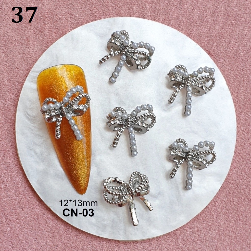 Charm Nail, Charm gắn móng, trang trí móng cao cấp từ 01-20