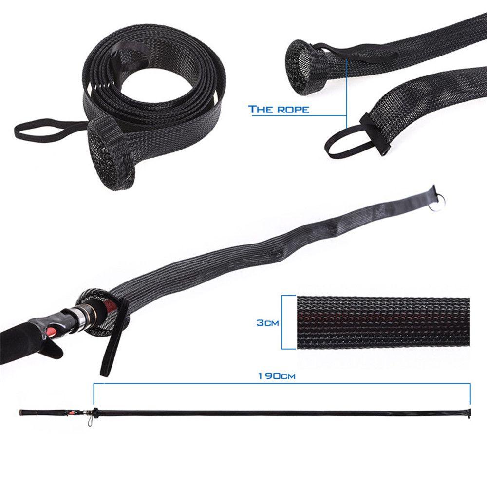 MUVAKO Vỏ Bọc Cần Câu Cá Co Giãn Chống Trượt Tiện Dụng