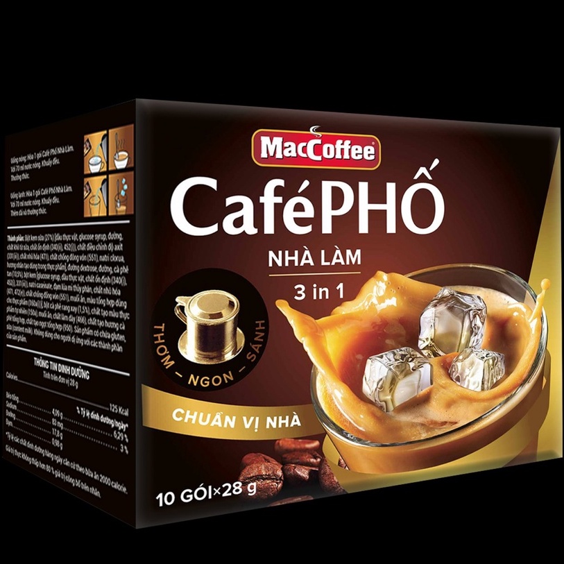 Combo 2 Hộp MacCoffee Café PHỐ Nhà Làm 280g
