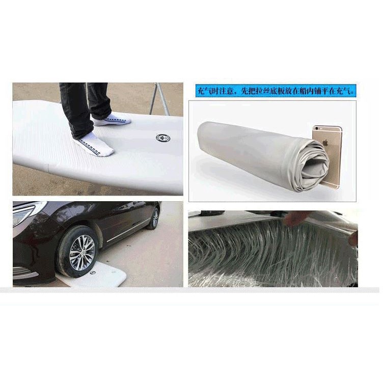 Xuồng hơi cao cấp, thuyền hơi gắn máy, xuồng Composite cho 3 người chạy máy, hàng chính hãng Solar Marine