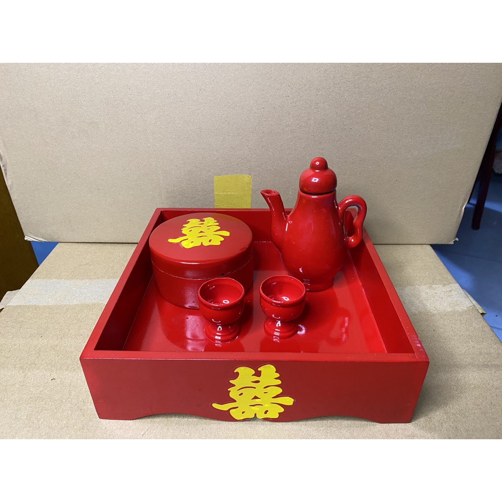 Khay hỷ Bình Sứ