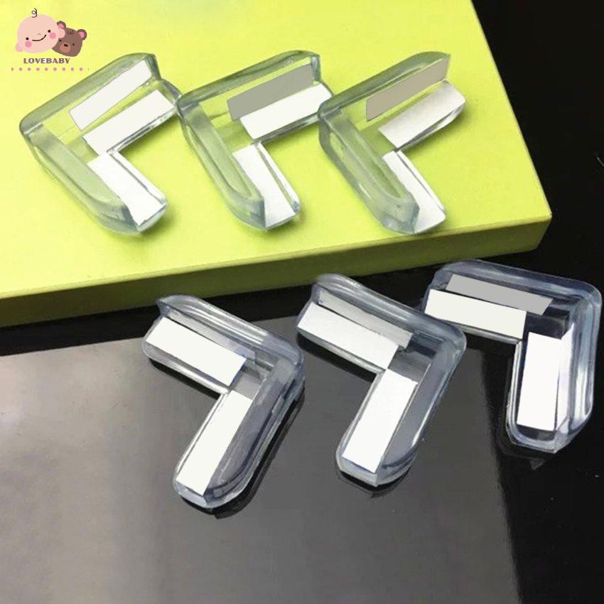 Set 4 miếng đệm gắn góc bàn bảo vệ an toàn cho trẻ em