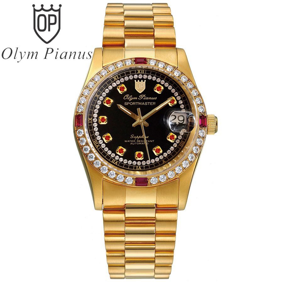 Đồng hồ nam dây kim loại Olym Pianus OP89322 OP89322ADMK D-HD