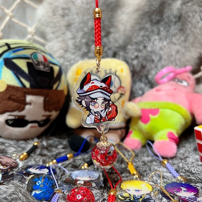 Móc điện thoại Vtuber Luxiem Noctyx và Shoto 11 mẫu