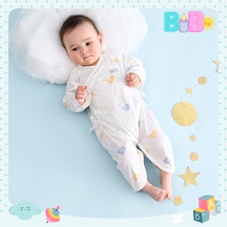 Body sơ sinh cho bé trai bé gái chất cotton thoáng mát mềm mịn co giãn 4 chiều cho bé 3-12kg