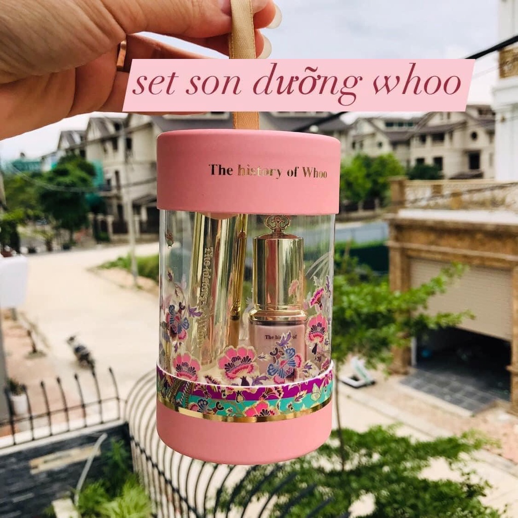 [TẶNG VÍ] Son dưỡng Whoo không màu - Whoo Mi Glow Lip Balm (TẶNG KEM NỀN MINI)