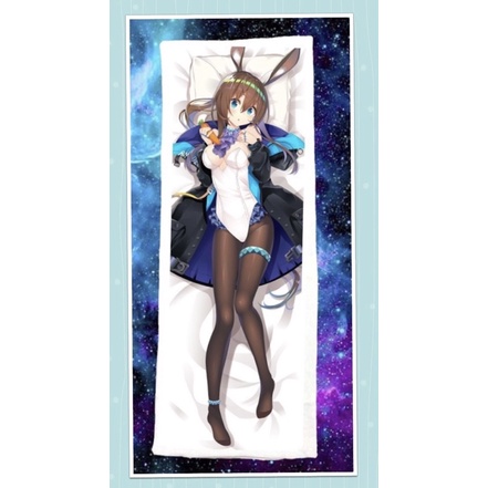 gối ôm dài Amiya anime Arknight 40x1m/ Gối dakimakura