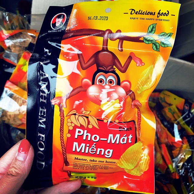 BỊCH 30 Gói BIM BIM Snack PHÔ MÁT MIẾNG [KHUYẾN MẠI]