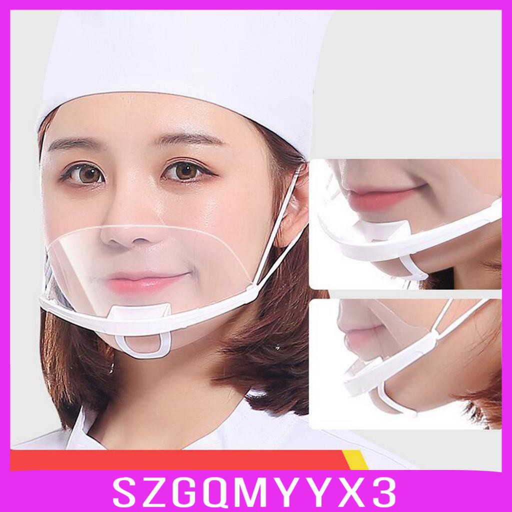 Set 5 Tấm Chắn Bảo Vệ Mặt Chống Vi Khuẩn An Toàn Cho Nhà Bếp Khách Sạn