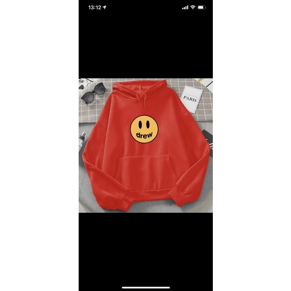 ( MIỄN PHÍ SHIP 2022) Áo khoác nỉ chui đầu có mũ, áo hoodie in hình mặt cười