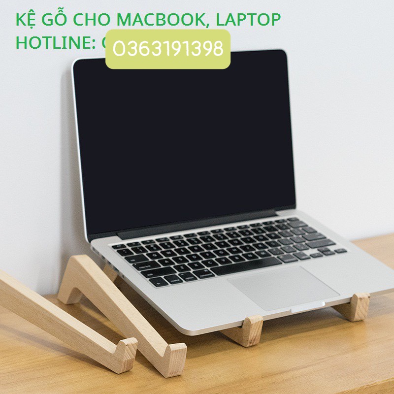 [GIÁ RẺ] GIÁ ĐỠ LAPTOP TẢN NHIỆT BẰNG GỖ CHO HỌC SINH SINH VIÊN CHẤT LƯỢNG CAO