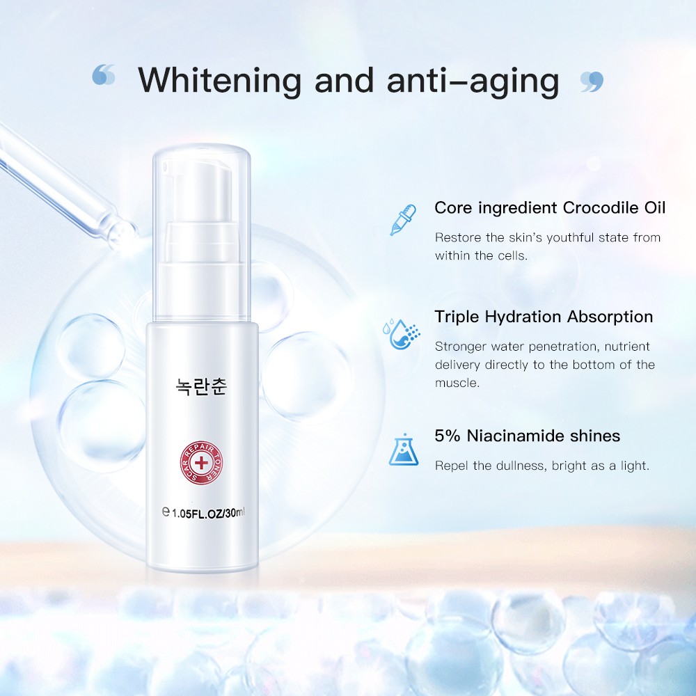 Tinh chất Nicotinamide Hyaluronic Acid GDTIMA dưỡng trắng làm mờ sẹo dưỡng ẩm kiềm dầu 30ml