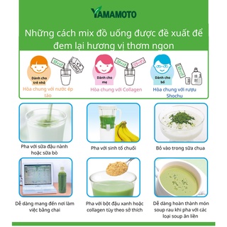 Bột lá lúa mạch non Nhật Bản Yamamoto (chính hãng)