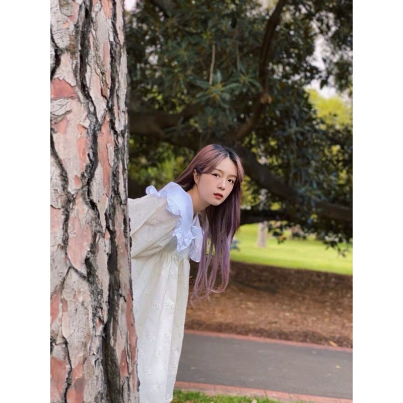 Váy babydoll phong cách ulzzang bánh bèo