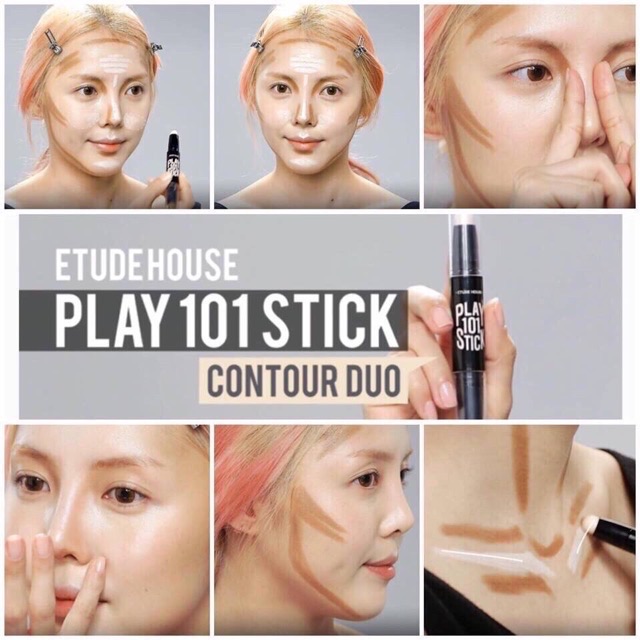 Tạo khối sáng tối Etude House Play 101 Stick Contour Duo