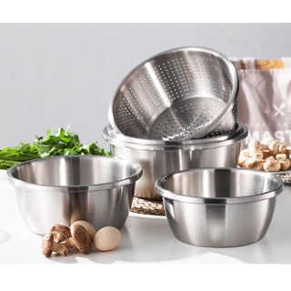 Mua BỘ THAU+ RỔ INOX 304 NHIỀU KÍCH THƯỚC