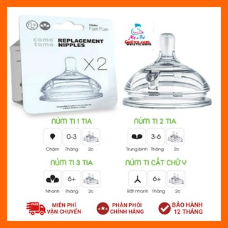 [⚡️SIÊU RẺ] Núm ti siêu mềm (1-2-3 tia, Y-cut) Mỹ (chính hãng)