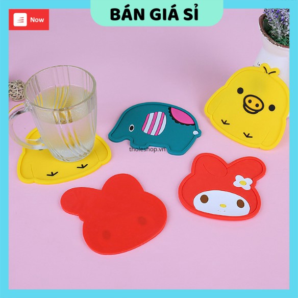 Đế lót ly 💯 GIÁ VỐN]  Miếng lót ly, cốc hình cute những mẫu lạ mắt, độc đáo 4286