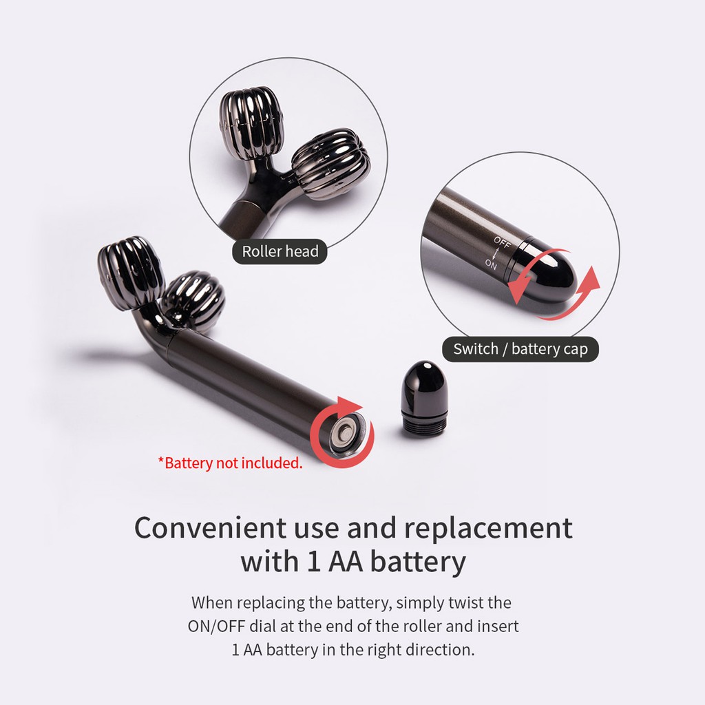 Con lăn điện rung Wellderma v-line Face Lifting Vibration Roller