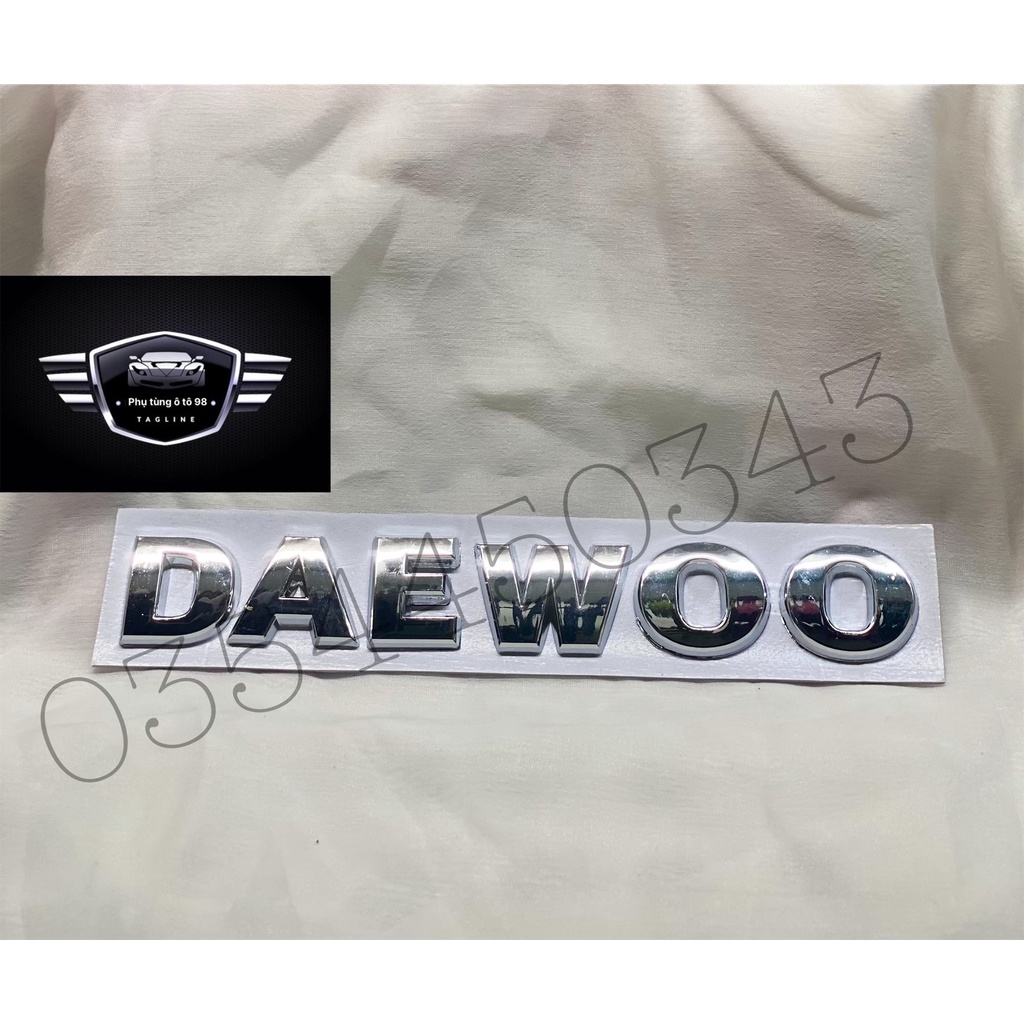 Team logo chữ Daewoo