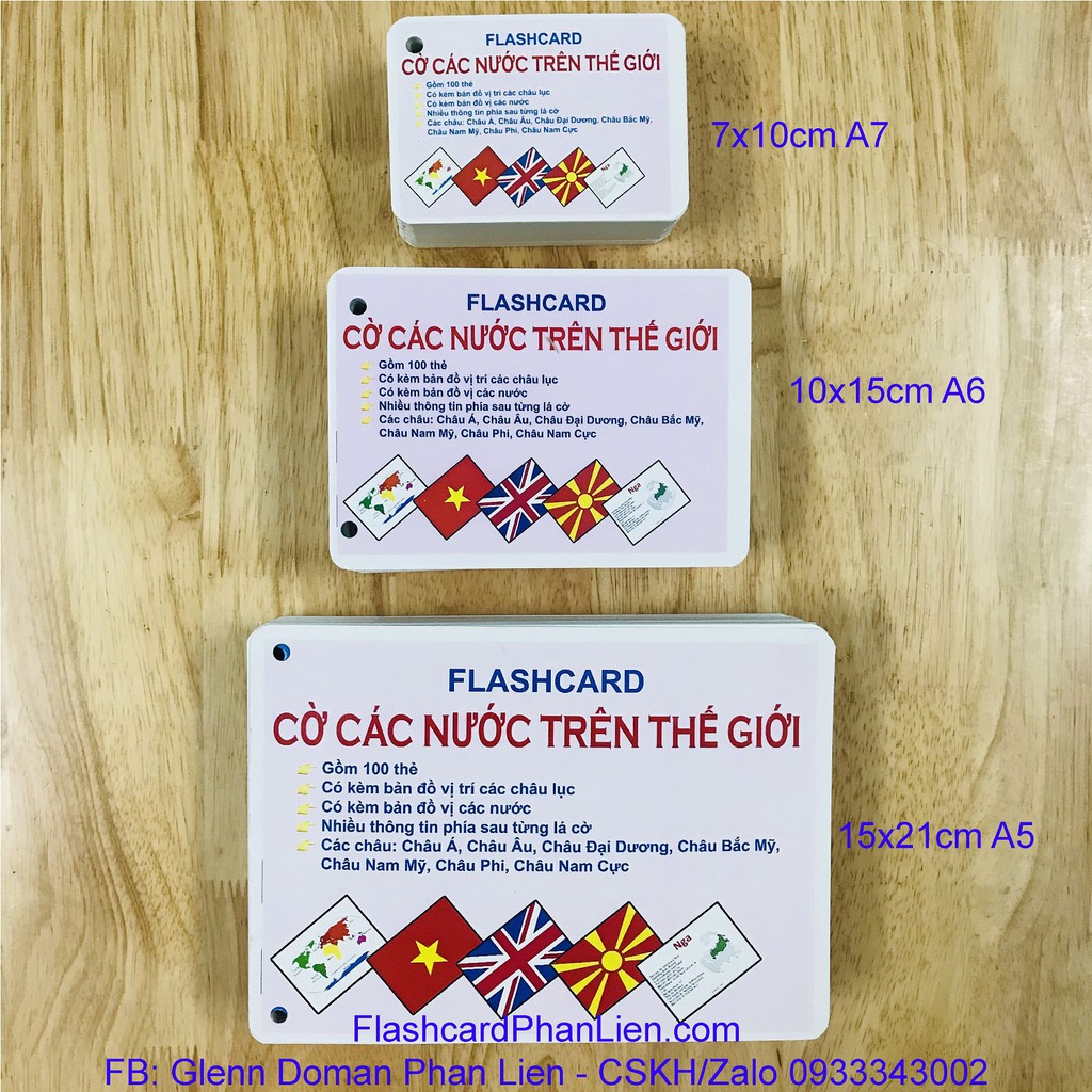 FLASHCARD CỜ CÁC NƯỚC TRÊN THẾ GIỚI TẬP 1