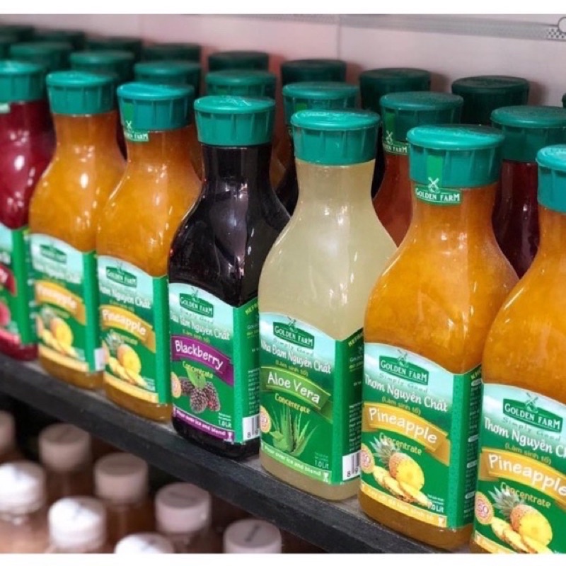 Mứt Trái Cây Nguyên Chất Sinh Tố Golden Farm 100G