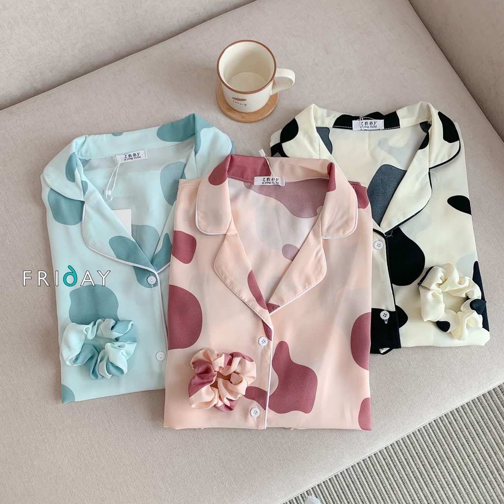 Bộ đồ ngủ pijama hình hoạ tiết đáng yêu Friday | BigBuy360 - bigbuy360.vn
