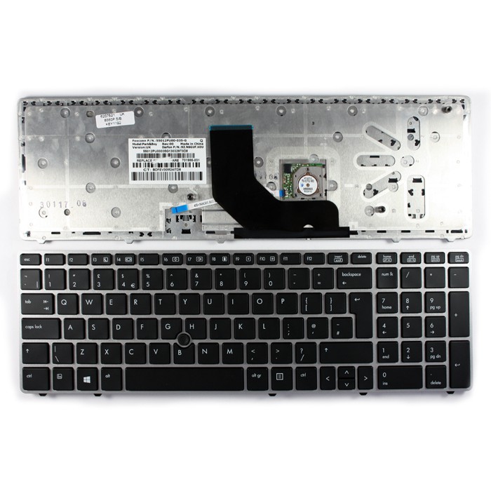 Bàn phím laptop HP EliteBook 8560p, 8570p,8560B, ProBook 6560b, 6565b, 6570B