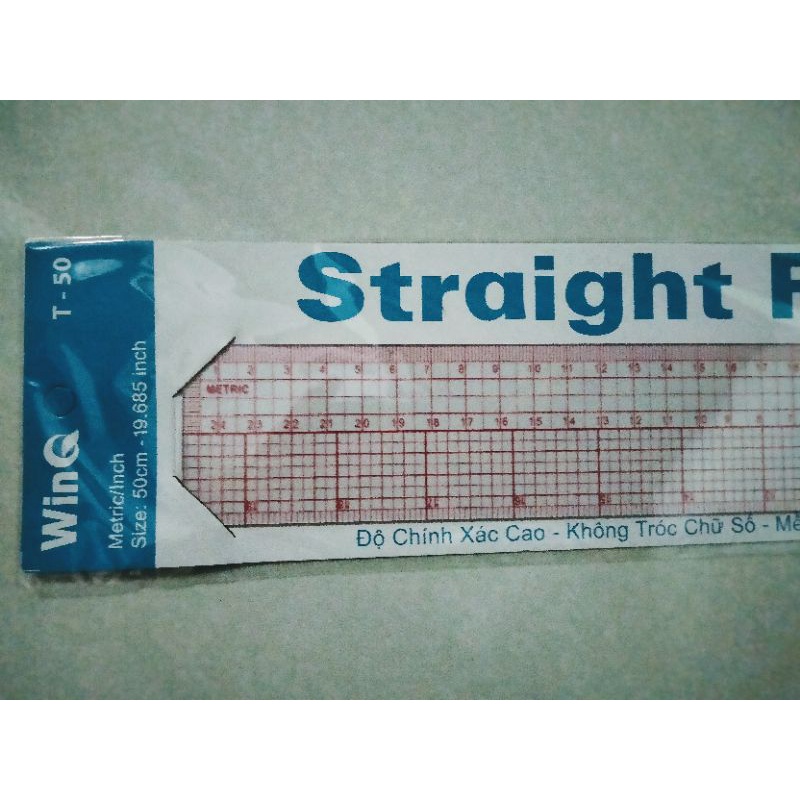 Thước Thẳng 50cm WinQ T-50.