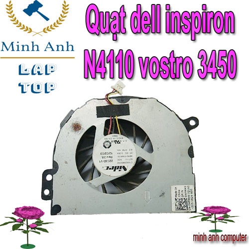 Quạt dell inspiron N4110 vostro 3450