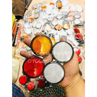 mắt mèo phản quang cam , đỏ, trắng