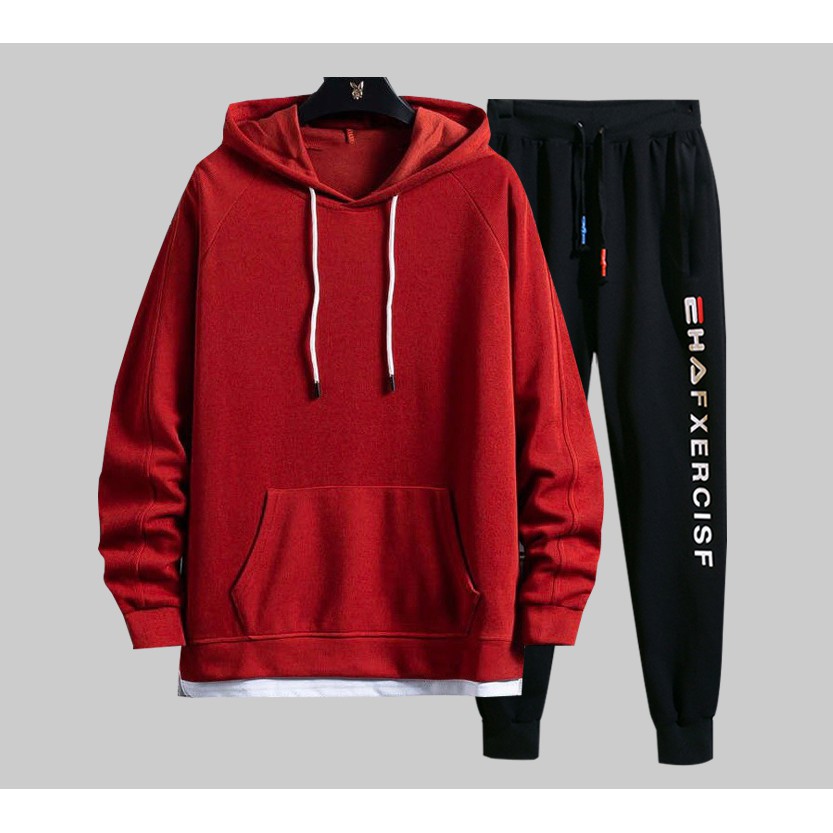 Bộ Quần Áo Nam Áo Hoodie Nỉ Trơn Quần Jogger Phong Cách Thể Thao Thời Trang Zenkonu TOP NAM 1000129 + QUAN NAM 1000069 2