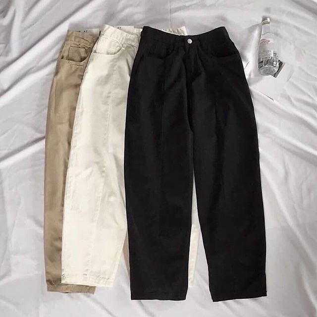 Quần Baggy Kaki Nữ