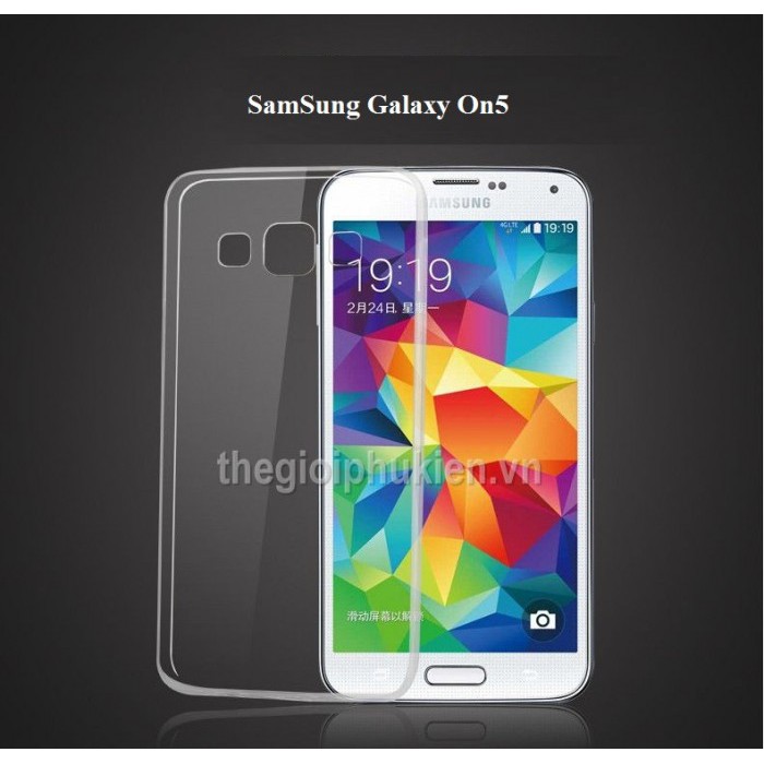 Ốp lưng dẻo trong Samsung On5, On7