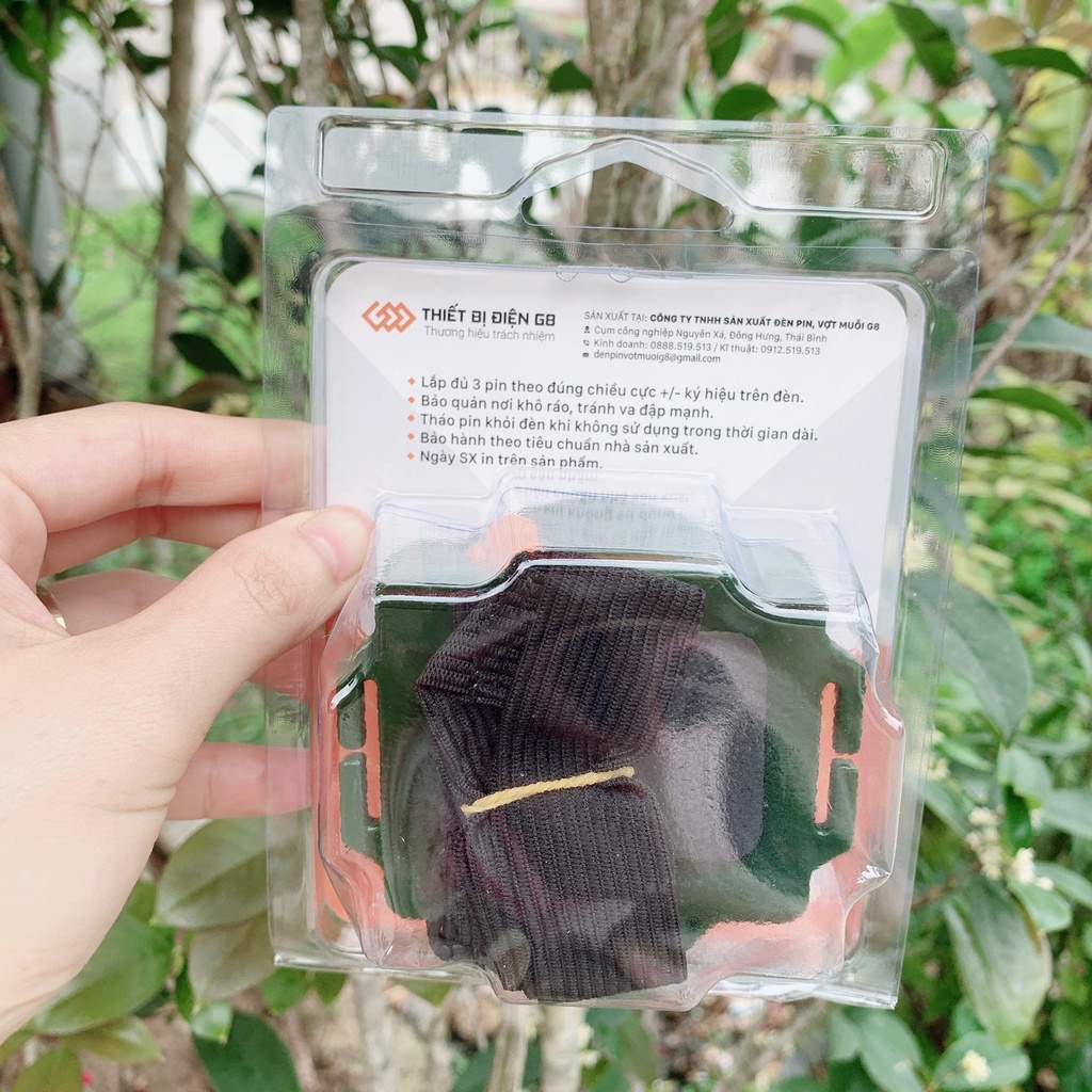 Đèn Led Đội Đầu Siêu Sáng G8-325 - Dùng Pin Tiểu Ngoài