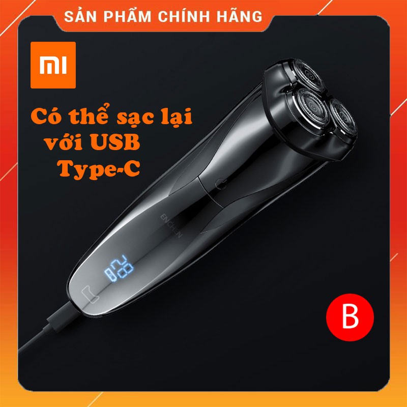 Máy cạo râu Xiaomi BlackStone 3D sạc điện USB cam kết Chính Hãng giá tốt(BH:6 tháng)