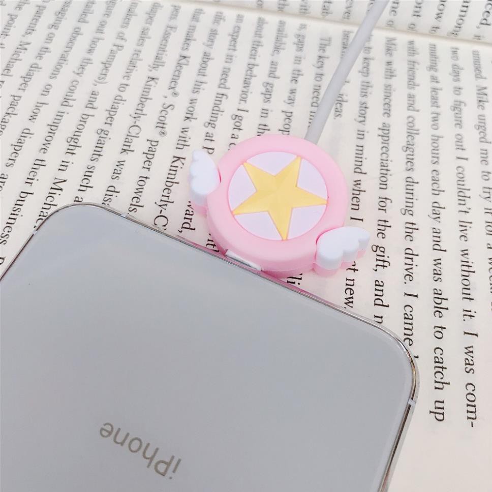 Đầu thú cắn cáp bảo vệ đầu dây cáp sạc, tai nghe có dây chống đứt, gãy cho iphone, samsung hình thú nhiều màu sắc | BigBuy360 - bigbuy360.vn