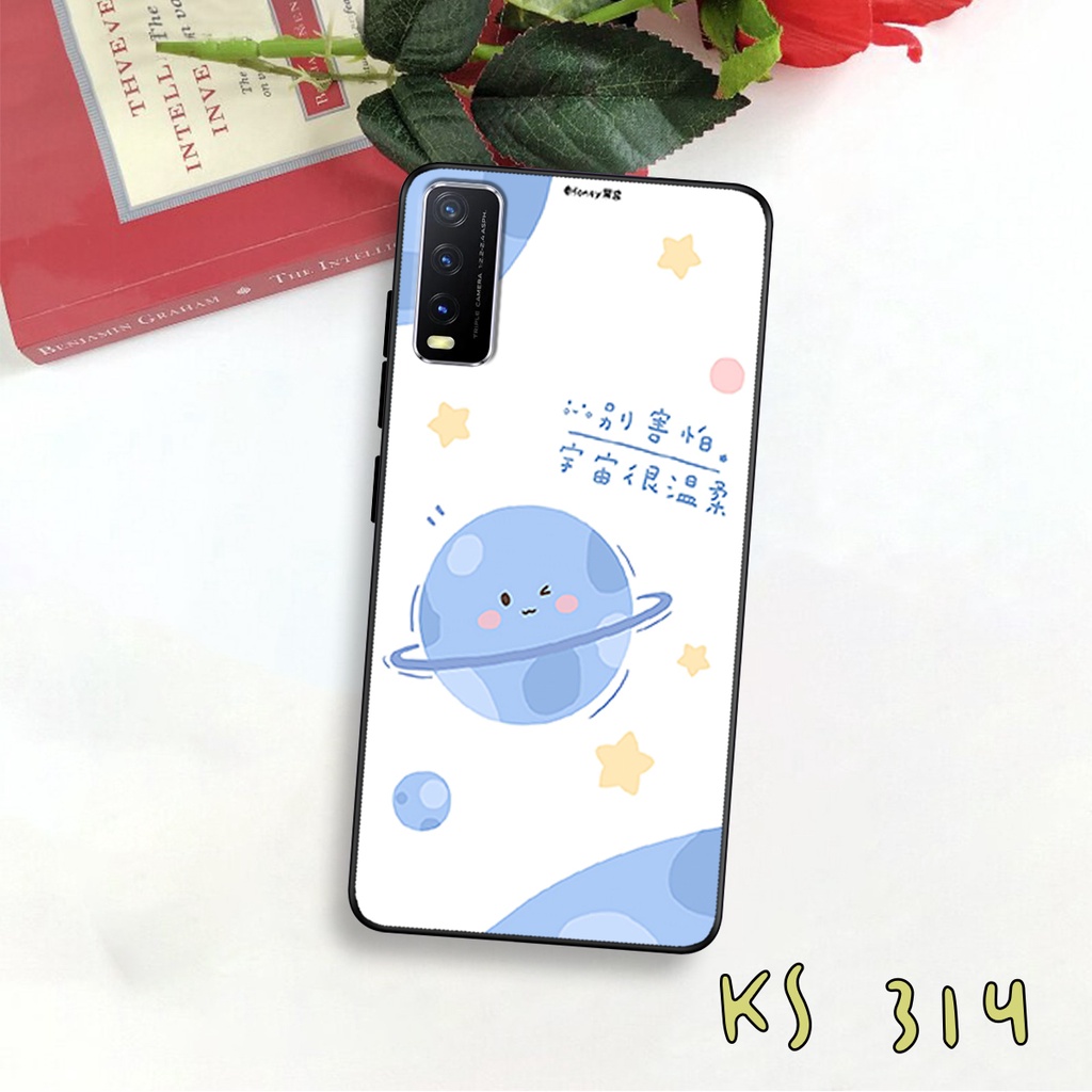 Ốp lưng Vivo Y20 - Vivo Y20s - Vivo Y12s - Ốp lưng in hình BlueSky - lưng nhám viền TPU cao cấp