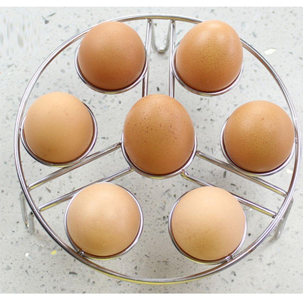 1 Giá Đỡ Trứng 7 Lỗ Bằng Thép Không Gỉ