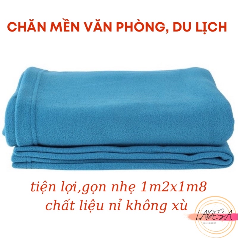 Chăn mền văn phòng đắp ngủ trưa chăn mền công sở du lịch tiện lợi