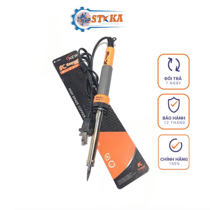 Mỏ Hàn Thiếc, Hàn Chì 80w Kapusi Nhật Bản - Máy Hàn Nhiệt Cầm Tay Lên Nhiệt Nhanh Ổn Định, Bảo Hành 12 Tháng
