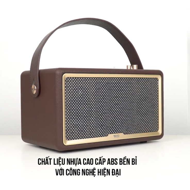 Loa Bluetooth Neko UK100, Loa Karaoke di động kết nối bluetooth, Công suất 45W ,Hàng chính hãng