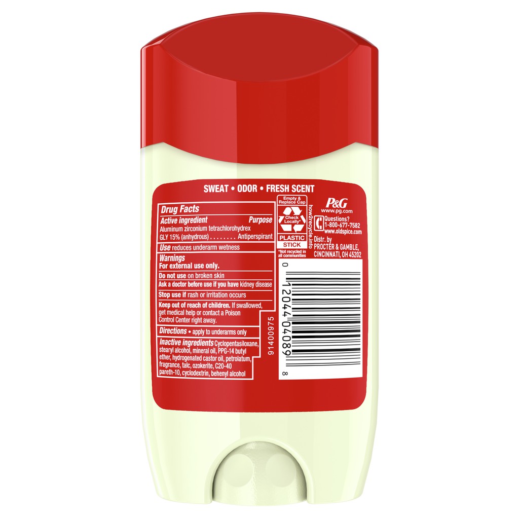 Sáp Khử Mùi Old Spice Timber 73g